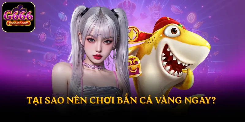 Tại sao bạn nên trải nghiệm bắn cá Vàng ngay?